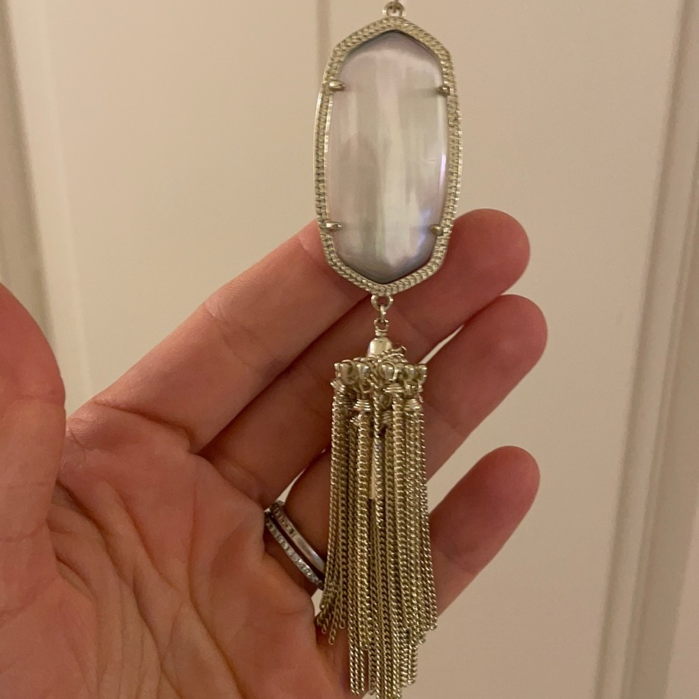 Kendra Scott long tassel necklace